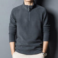 Men's High Collar Sweater with Zipper by Vizzani