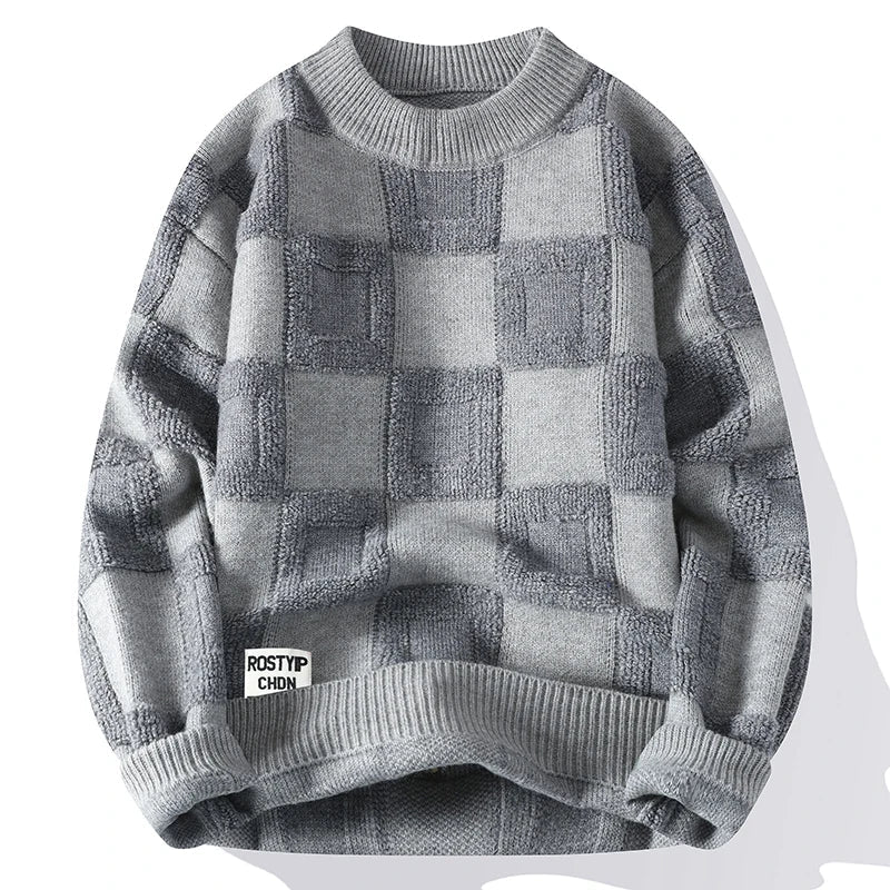Men's Checkered Sweater Vizzani